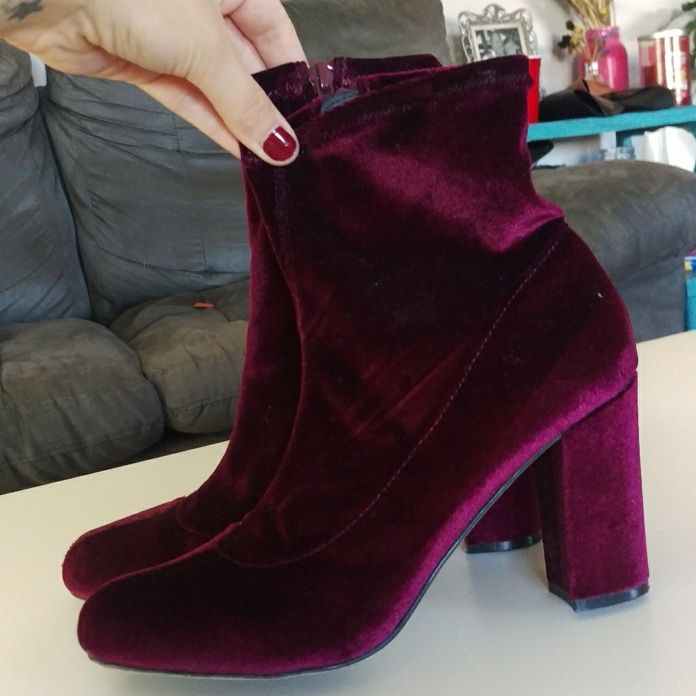 Velvet Boots